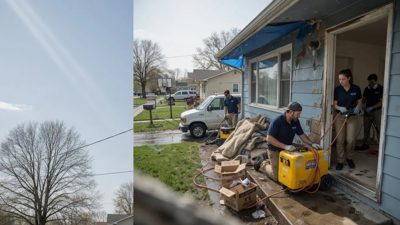 Basement Flood Cleanup in Wapwallopen, PA near me